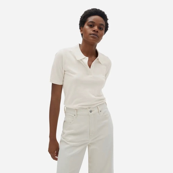 Everlane Tops - Everlane Polo Cotton Tee